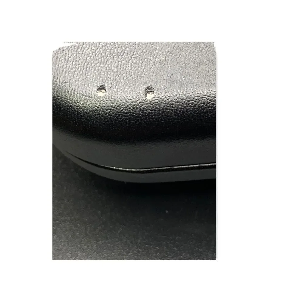 Dolce & Gabbana Black clamshell glasses case with black felt lining